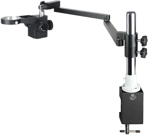 Vista 2 de Microscope Kit Rotatable Universal Articulating Arm Stand for Binocular Trinocular Stereo Zoom Microscope Focus Microscopio Camera Repair Tools