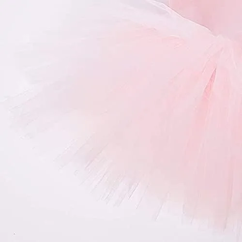Vista 5 de Leotardo de ballet para niñas, de algodón, de manga corta, para baile
