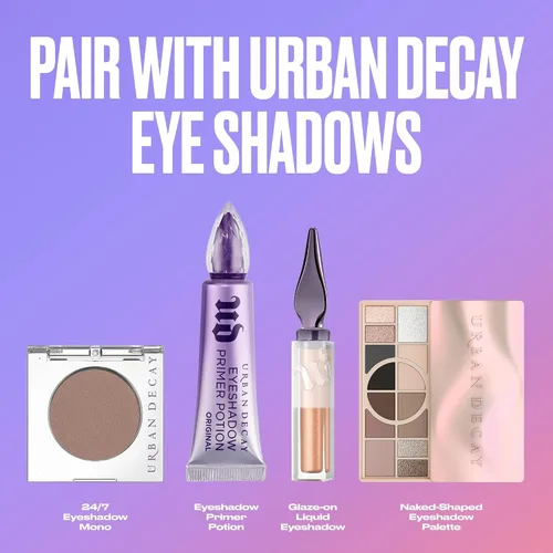 Vista 10 de Urban Decay Poción Primer para Sombra de Ojos - Base Primer de Párpados Nude, para Maquillaje de Ojos Suave y Resistente a Pliegues, Impermeable