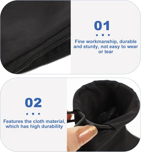 Vista 4 de DOITOOL Sierras Bolsas Limpiadoras 2pcs Máquina de Aserrar Bolsa de Polvo para Carpintería Extractor de polvo Colector de aserrín
