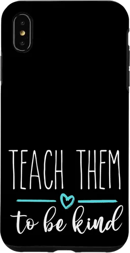 Vista 11 de Rae Inspired Dunn Teach Them to be Kind Teacher Appreciation Case for iPhone 17
