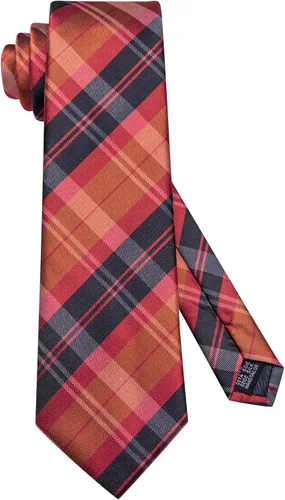 Vista 127 de Dubulle Corbata tejida de cachemira para hombre y gemelos de pañuelo para hombre, conjunto de gemelos para boda formal y negocios
