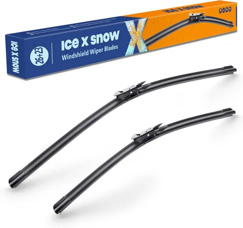 Vista 47 de Escobillas limpiaparabrisas repelentes al agua de 13"+13" de repuesto para JEEP Wrangler TJ 2006 2005 2004 2003 2002 2001 2000 1999 1998 1997