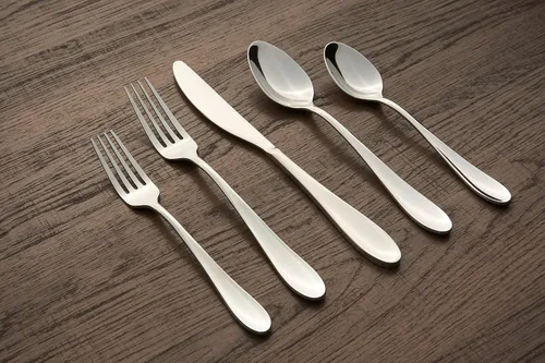 Vista 2 de Cambridge Silversmiths Whisper Mirror - Juego de cubiertos de 20 piezas, servicio para 4