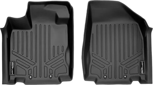Vista 10 de SMARTLINER Juego de tapetes de piso de ajuste personalizado de 2 filas compatibles con Infiniti JX35 2013-2013