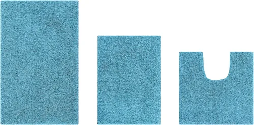 Vista 27 de Better Trends Micro Collection - Tapetes de baño, alfombra suave, alfombra de felpa absorbente, alfombra de baño 100% poliéster para suelo de baño