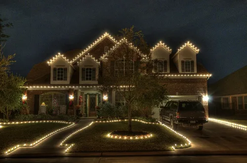 Vista 5 de C9 - Bombillas LED de repuesto para Navidad, color blanco cálido suave, forma de vela, grado comercial, E17