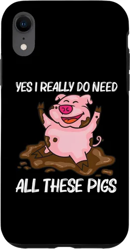Vista 8 de iPhone 15 Funny Pig Design For Men Women Hog Farmer Farm Animal Lovers Case