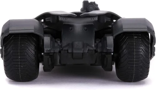 Vista 4 de Jada Juguetes DC Comics Justice League Batman & Batmobile 1:32 Die - Vehículo fundido con figura