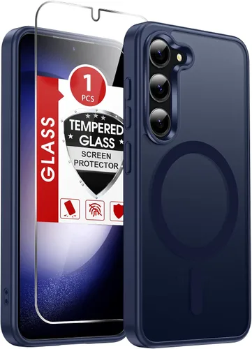 Vista 291 de LeYi Funda para teléfono Samsung-S23: protector de pantalla e imán MagSafe Púrpura