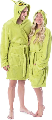 Vista 6 de Dr. Seuss Disfraz de personaje de The Grinch Who Stole Christmas para adulto