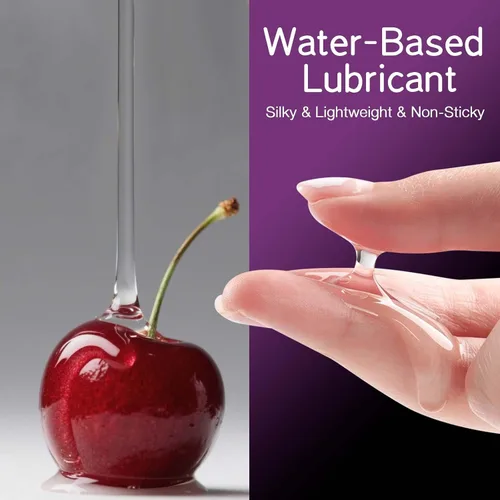 Vista 2 de Juego de lubricantes a base de agua, lubricantes de 8 + 2 onzas para privacidad y juguetes, gel lubricante natural de larga duración para hombres
