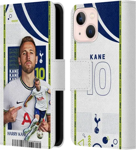 Vista 20 de Head Case Designs Officially Licensed Tottenham Hotspur F.C. Cristian Romero 2022/23 First Team Leather Wallet Case Compatible with Apple iPhone 11