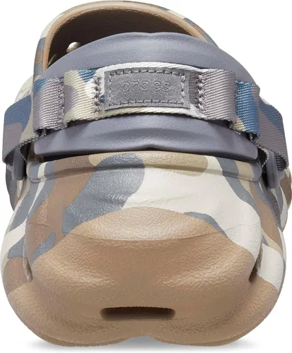Vista 2 de Crocs Echo Clogs, Kids Shoes, Charcoal, 9 US Unisex Toddler