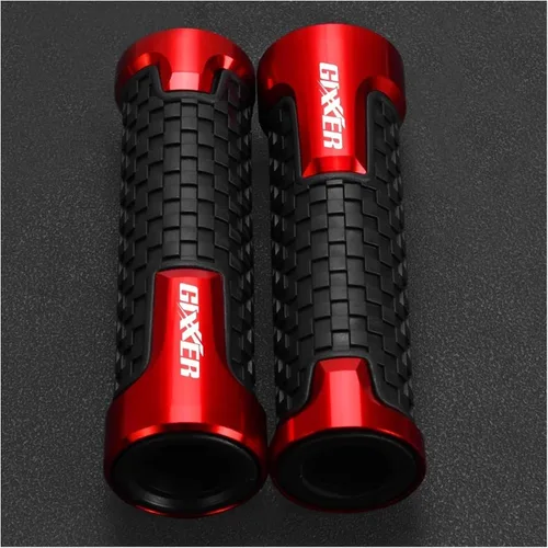 Vista 3 de Motocicleta para Suzuki GIXXER 150 250 155 Sf Gixxer 250F 2020 2021 2022 2023 2024 Agarres de mano para manillar de motocicleta, tapones para 11