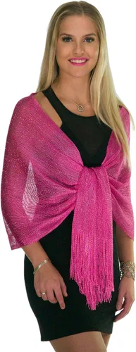 Vista 3 de ShineGlitz - Chales y mantones elegantes para mujer, para usar con ropa y vestidos de noche
