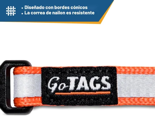 Vista 6 de GoTags Personalized Reflective Cat Collars, Engraved Custom Cat Collar Negro