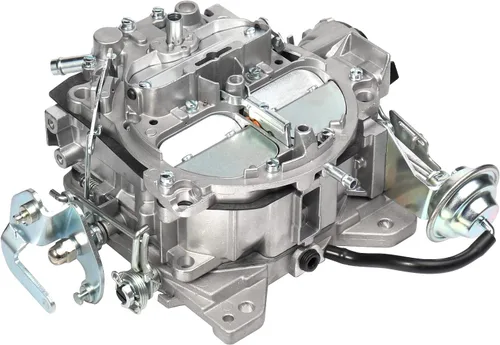 Vista 8 de Carburador de 4 barriles para Rochester Quadrajet 1904R 1906R 4MV, apto para GM Chevrolet Chevy Cadillac 1980-1989 con motor 305-350c.i 750 CFM