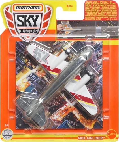 Vista 4 de Matchbox Sky Busters Twin Engine Blaze Buster 70 Años