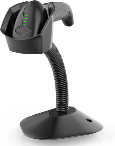 Vista 3 de Symcode Soporte universal para escáner de código de barras manos libres, escáner de código de barras, soporte de cuna, ángulo base y cabeza