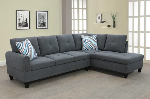 Vista 6 de Star Home Living Fonita 97'' Sofá seccional en forma de L (2 piezas)