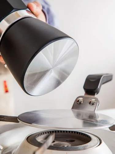 Vista 2 de Difusor de calor para estufa de gas, placa de inducción Moka Pot Aapter, adaptador de placa convertidor de inducción para utensilios de cocina, 5