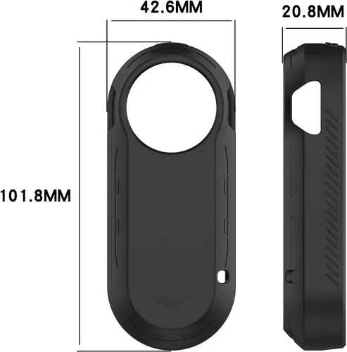 Vista 2 de Funda para Garmin Varia RTL515 Radar de visión trasera de ciclismo, funda protectora de silicona de repuesto, a prueba de golpes e inastillables