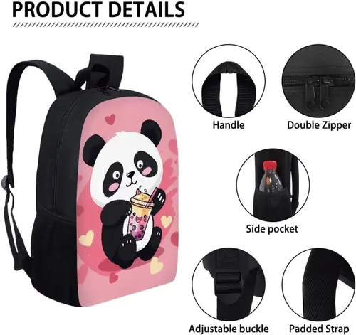 Vista 151 de HUGS IDEA Los animales frescos 3D niños escuela libro bolsa niños impresión mochilas, Baloncesto, Moderno