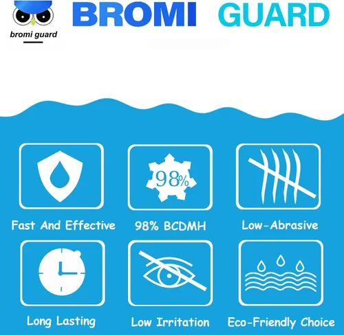 Vista 3 de 【 5.5 libras】 Tabletas de bromo de 1 pulgada para bañera de hidromasaje de spa, tabletas de bromo con productos químicos