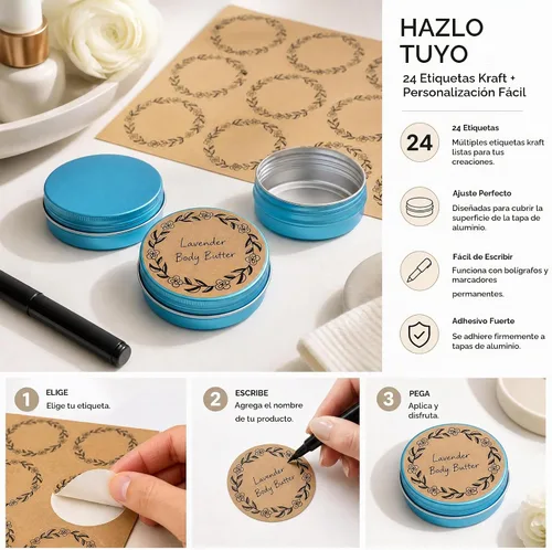 Vista 5 de Latas de aluminio con tapa roscada azul aguamarina de 2 onzas (2 fl oz) con Aqua Blue