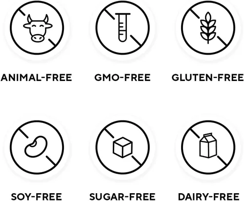Vista 5 de LEGION Plant+ Proteína vegana en polvo, chocolate, arroz y guisantes, mezcla de proteínas a base de plantas. Sin gluten, sin OMG, endulzado
