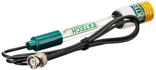 Vista 5 de PH305 - Electrodo de pH/mV/Temperatura Combination pH/mV/temp electrode, built-in ATC, gel-filled maintenance-free, BNC connector, 1m cable