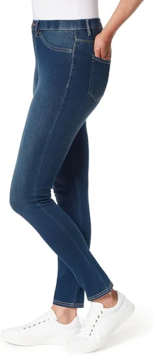 Vista 2 de Bandolino Leggings de mezclilla de punto Bella All Day Comfort para mujer