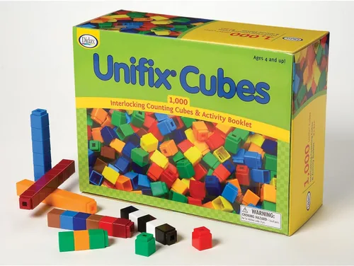Vista 2 de Didax Unifix Cubes, juego de 1000