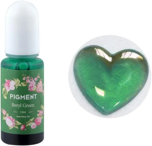 Vista 23 de Mezcla de resina epoxi UV de 0.3 fl oz, pigmento líquido, pigmento de resina colorante, secado rápido, manualidades, herramientas de fabricación
