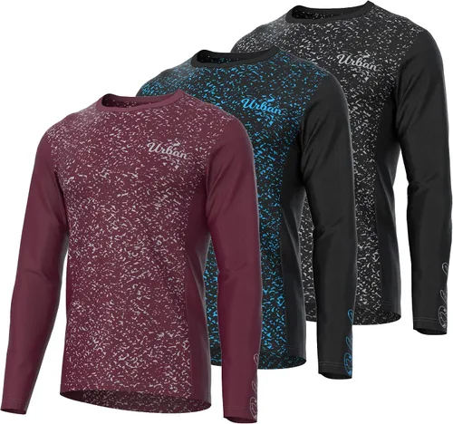 Vista 3 de Maillot de ciclismo de montaña de manga larga para hombre