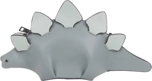 Vista 18 de QZUnique Bolso de hombro de tiburón de dinosaurio para mujer, diseño de animales 3D, con cremallera, bolso cruzado tipo mensajero para niña