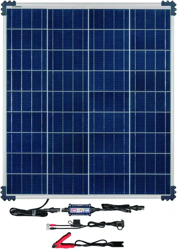 Vista 11 de Optimate Solar Duo 10 W, TM522-D1, 6 pasos 12 V/12.8 V 0.83 A resistente a la intemperie, cargador y mantenedor de ahorro de batería solar