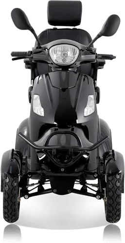 Vista 7 de Scooters de movilidad para personas mayores y adultos, capacidad de 500 libras - Carrito de movilidad eléctrico todo terreno de 800W - Scooter