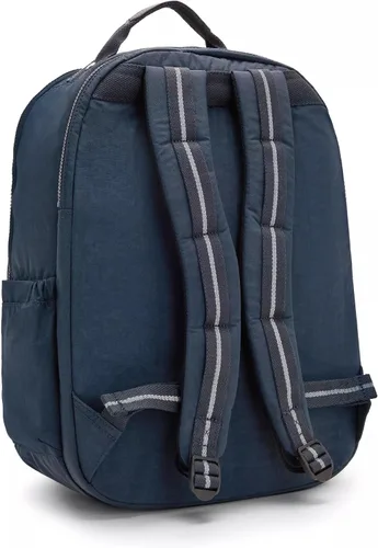 Vista 2 de Mochila Kipling Seoul extra grande para laptop de 17", Grande True Blue Tonal 2