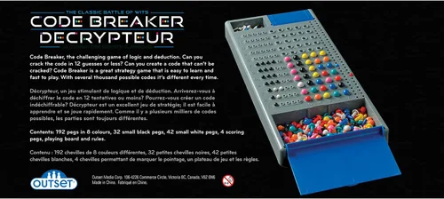 Vista 4 de Outset Media Code Breaker - La clásica batalla de ingenio, lógica y deducción cara a cara, creación de código de estrategia y juego de clavijas