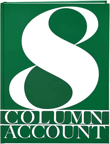 Vista 21 de BookFactory Libro de contabilidad de 2 columnas/libro de cuentas/libro de contabilidad/cuaderno (libro columnar de dos columnas) – tapa dura