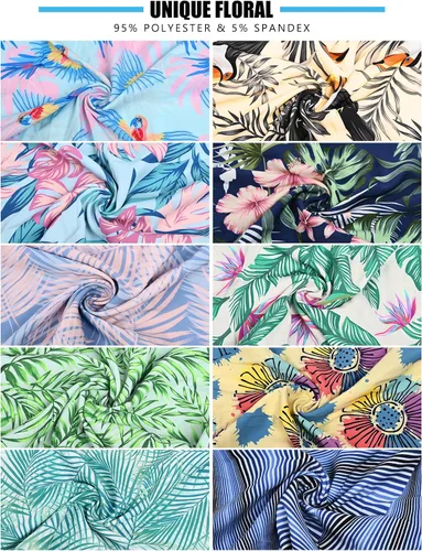 Vista 6 de Camisa hawaiana para hombre, elegante, estampado tropical, pantalones cortos, transpirable, de secado rápido, ropa de playa