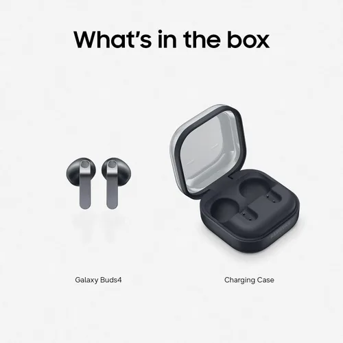 Vista 11 de Samsung Galaxy Buds 4 (2026) AI True Auriculares inalámbricos Bluetooth Negro