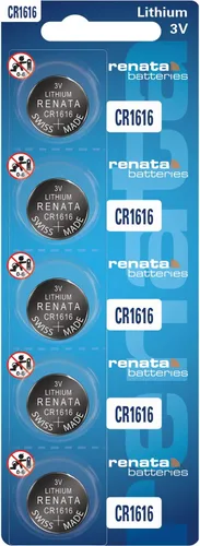 Vista 10 de Renata CR1616 Baterías - Batería de litio de 3 V 1616 (2 unidades)