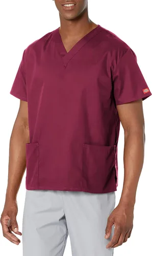 Vista 24 de Dickies EDS Signature - Camiseta quirúrgica para mujer, cuello en V, ajuste Negro