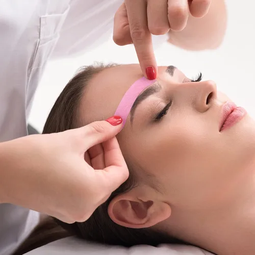 Vista 5 de Maitys 400 tiras de cera para cejas, depilación de cejas, tiras faciales de papel de cera para mujeres y hombres, labios y cara