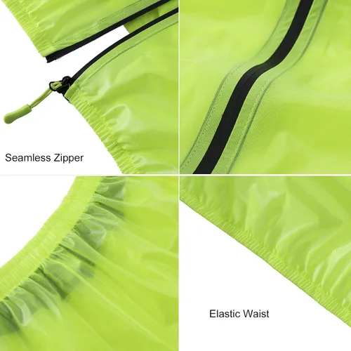 Vista 6 de ROCKBROS Ciclismo chaqueta de lluvia para hombres pantalones de bicicleta 100 impermeable ciclismo traje transpirable ciclismo chaqueta pantalones
