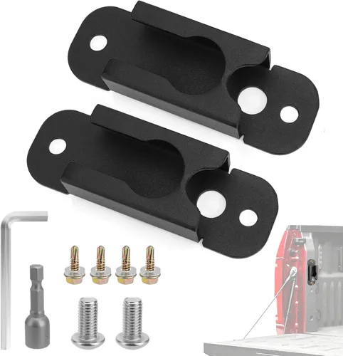 Vista 9 de JERBOR Kit de soporte extensor de caja de camión Upgreded con pasadores