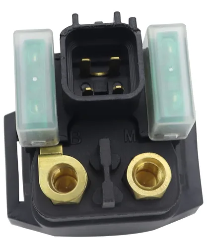 Vista 4 de Motor de arranque y relé para Yamaha Raptor 700 700R Rhino 700 Viking 700 Viking 700 Viking VI 700 Wolverine 700, 1S3-81890-00-00 18888, Raptor 700